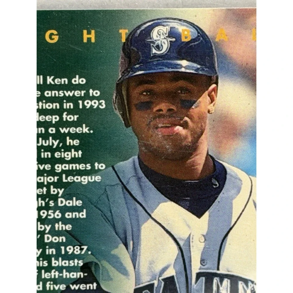 1994 Fleer Golden Moments #4 Ken Griffey Jr. Mariners